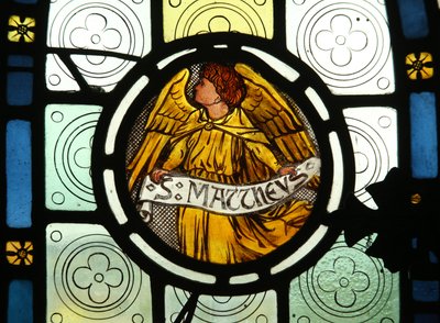 Emblema evangelista: San Matteo da English School
