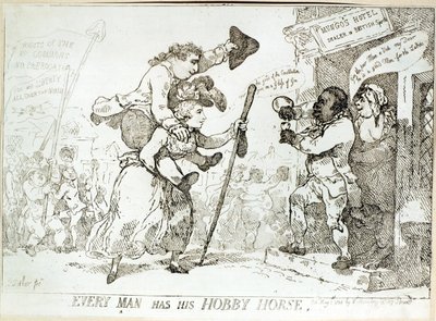 Ogni uomo ha il suo hobby, pubblicato nel 1784 da English School