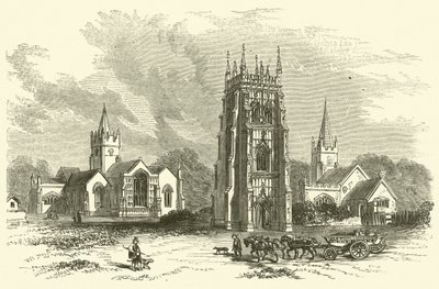 Abbazia di Evesham da English School