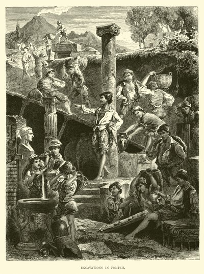 Scavi a Pompei da English School