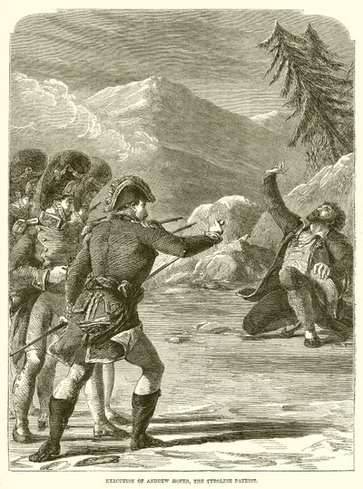 Esecuzione di Andreas Hofer, Il Patriota Tirolese da English School