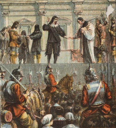 Esecuzione di Carlo I da English School