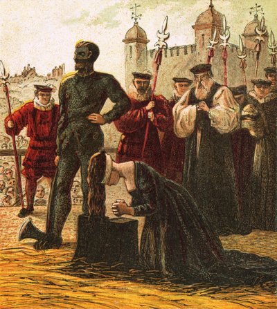 Esecuzione di Lady Jane Grey da English School