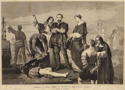 Esecuzione dei patrioti spagnoli durante il regno dell
