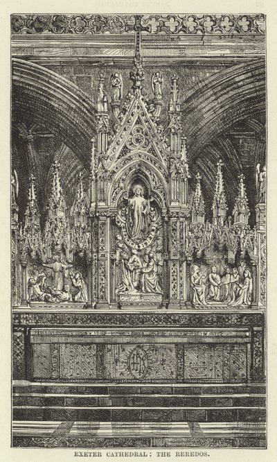 Cattedrale di Exeter, il reredos da English School