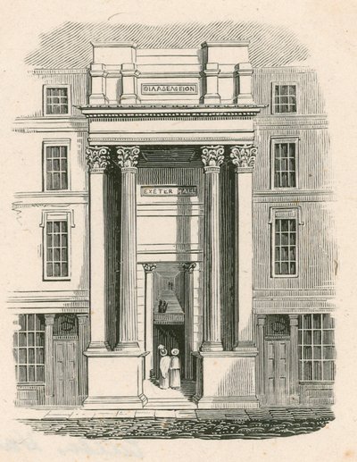 Exeter Hall, Strand, Londra da English School