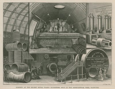 Esposizione recente delle industrie metalliche tenuta nell