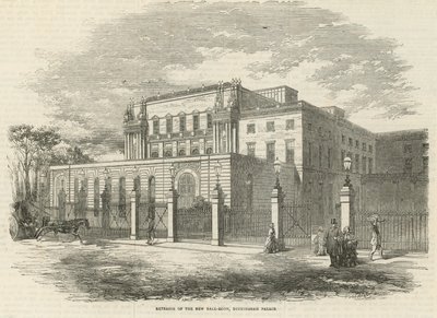 Esterno della nuova sala da ballo da English School