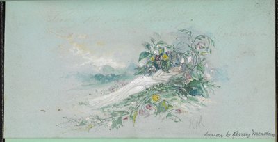 Una donna tra i fiori, da un 