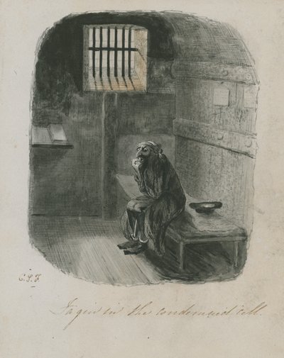 Fagin nella cella dei condannati da English School