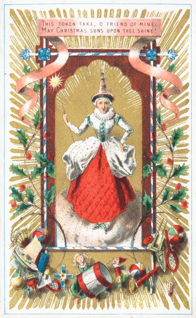 Fata madrina, cartolina di Natale da English School
