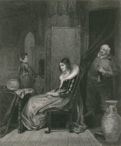 Falstaff e Mistress Ford, Le allegre comari di Windsor da English School