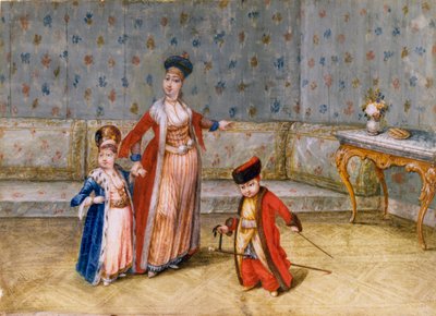 Famiglia Fanariot, fine XIX secolo da English School