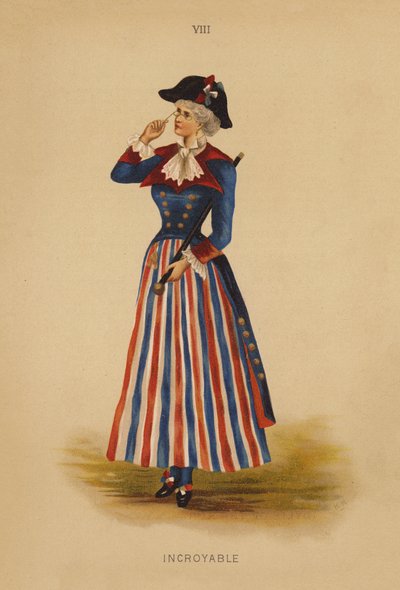 Costumi di carnevale: Incroyable da English School