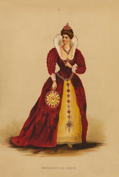 Costumi da ballo in maschera: Margherita De Valois da English School
