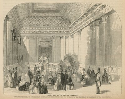 Vendita di fantasia alla Hall of Commerce da English School