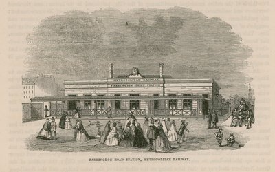 Stazione di Farringdon Road sulla Metropolitana da English School