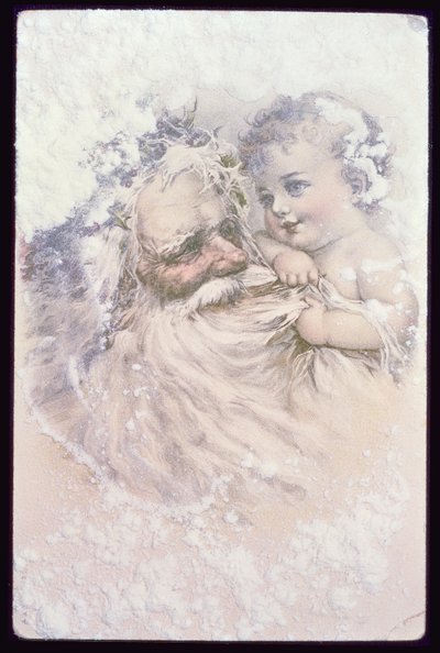 Babbo Natale e un bambino da English School
