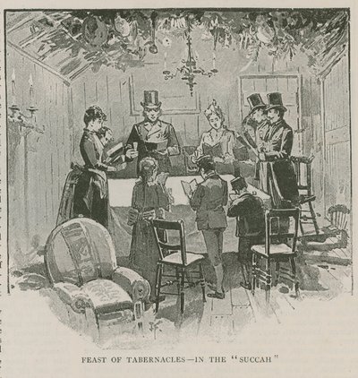 Festa dei Tabernacoli - nella Succah da English School