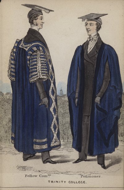 Fellow Commoner, Pensionato, Trinity College da English School