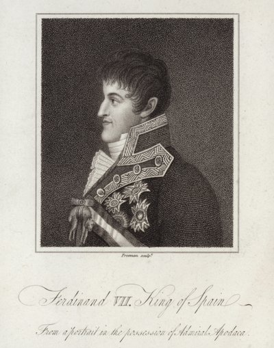 Ferdinando VII, Re di Spagna da English School