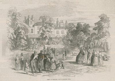 Festa a Bedford Lodge, Campden Hill, Londra da English School