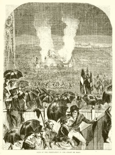 Festa della Federazione nel Campo di Marte da English School