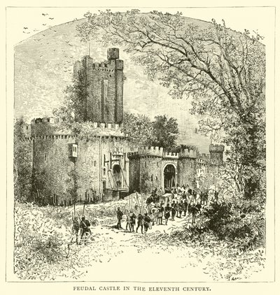 Castello feudale nell