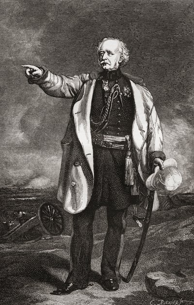 Maresciallo di Campo Hugh Gough, da The Magazine of Art, pubblicato nel 1878 da English School