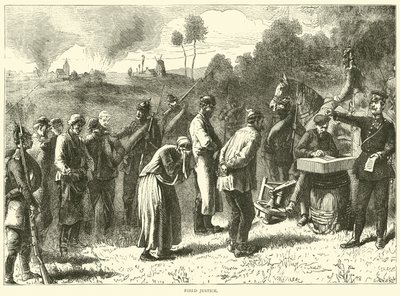 Giustizia sul campo, settembre 1870 da English School