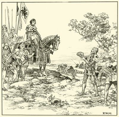 Trovare la corona a Bosworth da English School