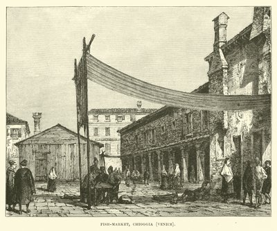 Mercato del pesce, Chioggia, Venezia da English School