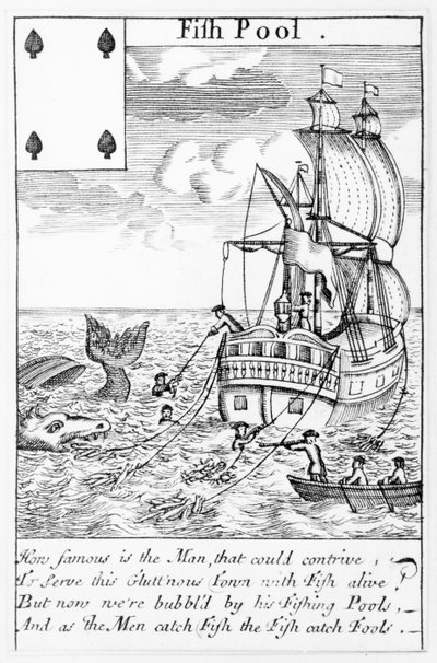 Carta da gioco Fish Pool da English School