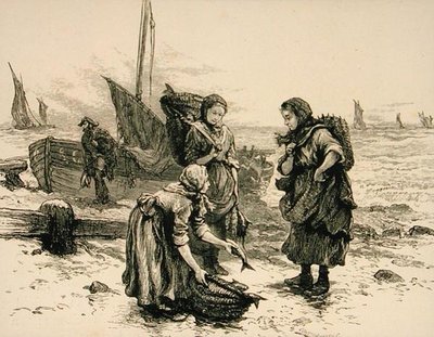 Pescatrici nel 1880 circa, da 