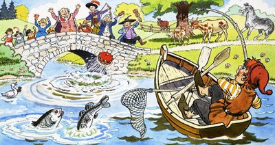 Pesca per il cappello del sindaco da English School