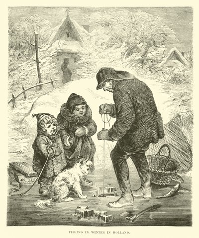 Pesca in inverno in Olanda da English School