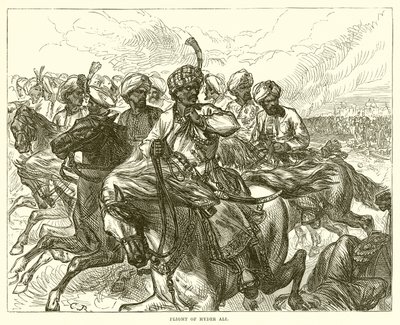 Fuga di Hyder Ali da English School