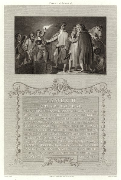 Fuga di Giacomo II da English School