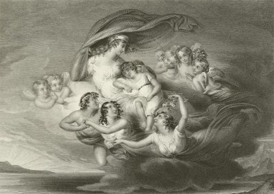 Fuga di Venere con Ascanio da English School