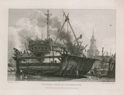 Darsena galleggiante a Rotherhithe da English School