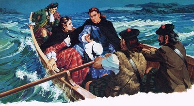 Flora Macdonald guida il Giovane Pretendente in salvo da English School