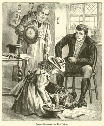 Florence Nightingale, il suo primo paziente da English School