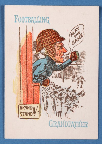Nonno Calciatore, dal gioco di carte Happy Families, c.1890-1900 da English School