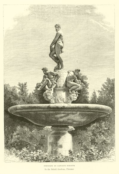 Fontana di Giovanni Bologna da English School