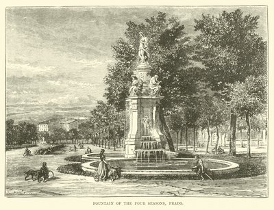 Fontana delle Quattro Stagioni, Prado da English School