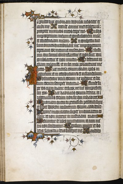 Volpe e cicogna nel dettaglio del bordo di MS Egerton 3277, dal 