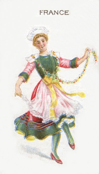 Francia, carta da sigarette, 1915 da English School