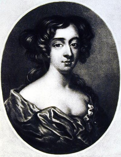 Frances Teresa Stuart (1647-1702) Duchessa di Richmond, illustrazione da Ritratti di personaggi illustri nella storia britannica inciso da Richard Earlom (1743-1822) e Charles Turner (c.1775-1857) da English School
