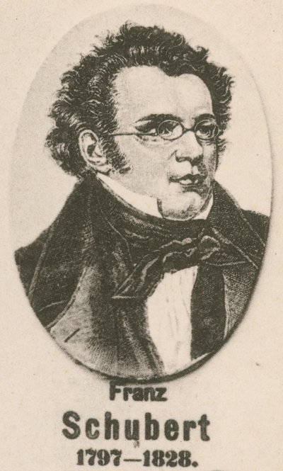 Franz Schubert (incisione) da English School