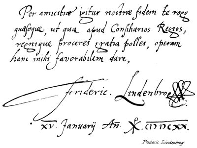 Frederic Lindenbrog da English School